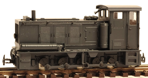 Ferro Train 200-201 - HF 200 D Diesel loco, mil. grey, 1942 